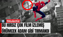 Hırsızlığın Böylesi. Örümcek Adam mısın Sen ?