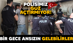 Polis ekiplerinden terk edilmiş yerlere baskın!