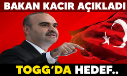 Sanayi ve Teknoloji Bakanı Mehmet Fatih Kacır açıkladı!