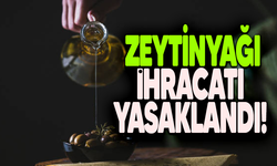 Zeytinyağı ihracatı yasaklandı!