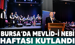 Bursa' da Mevlid-i Nebi haftası kutlandı