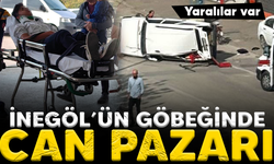 İnegöl'ün göbeğinde can pazarı Yaralılar var