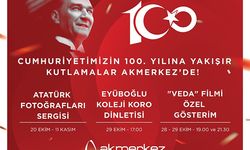 Cumhuriyetin 100’üncü yılı Akmerkez'de kutlanacak