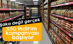 Şaka değil gerçek! Tarım Kredi'de %50 indirim kampanyası başlıyor