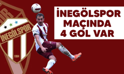 İnegölspor maçında 4 gol var