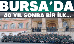 Bursa Işıklar Askeri Lisesi'nde 40 yıl sonra bir ilk