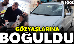 İnegöl'de gözyaşlarına boğuldu