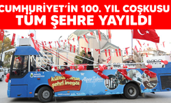 Cumhuriyet'in 100.Yıl coşkusu tüm şehre yayıldı