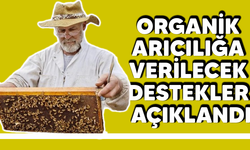 ORGANİK ARICILIĞA VERİLECEK DESTEKLER AÇIKLANDI