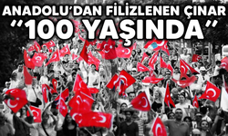 ANADOLU’DAN FİLİZLENEN ÇINAR "100 YAŞINDA"