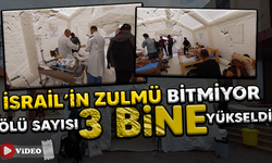 İsrail'in zulmü bitmiyor! Ölü sayısı 3 bine yükseldi