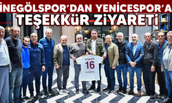 İNEGÖLSPOR’DAN YENİCESPOR’A TEŞEKKÜR ZİYARETİ