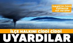 İNEGÖL’ÜN HAVA KALİTESİNE NOT VERDİLER! İLÇE HALKINI CİDDİ CİDDİ UYARDILAR