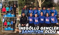 İNEGÖLLÜ GENÇLER ŞAMPİYON OLDU