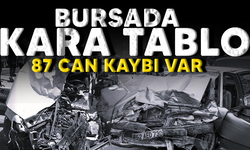 Bursa'da trafik canavarı 87 kişiyi hayattan kopardı