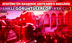 Atatürk'ün naaşının Anıtkabir'e naklinin renkli görüntüleri ortaya çıktı