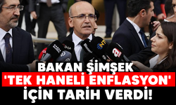 Bakan Şimşek 'tek haneli enflasyon' için tarih verdi!