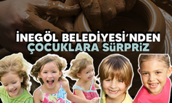 İnegöl Belediyesi'nden çocuklara sürpriz