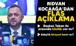 Rıdvan Kocaağa'dan flaş açıklama