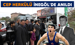 Cep Herkülü İnegöl'de anıldı