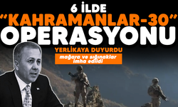 6 ilde 'kahramanlar' operasyonu! Ali Yerlikaya açıkladı: 63 mağara, sığınak ve depo imha edildi