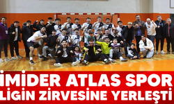 İMİDER ATLAS SPOR LİGİN ZİRVESİNE YERLEŞTİ