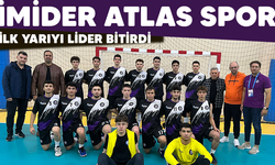 İMİDER ATLAS SPOR İLK YARIYI LİDER BİTİRDİ