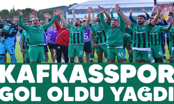 Kafkasspor gol oldu yağdı