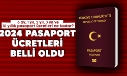 2024 Pasaport ücretleri belli oldu!