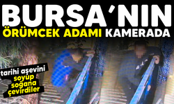 Bursa'da tarihi aşevinin kurşunlarını çaldılar