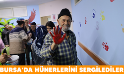 Bursa'da huzurevi sakinleri renkli bir etkinliğe imza attı