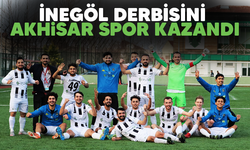 İnegöl derbisini Akhisar spor kazandı