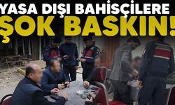 Bursa'da yasa dışı bahisçilere baskın!