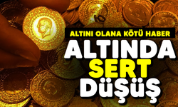 Altında sert düşüş