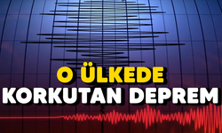 O ülkede korkutan deprem