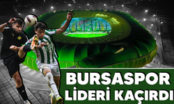 Bursaspor, Esenler Erokspor'la berabere kaldı...
