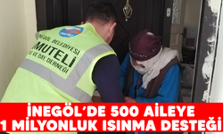 İnegöl'de 500 Aileye 1 Milyonluk Isınma Desteği