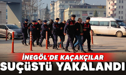 İnegöl'de kaçakçılar suçüstü yakalandı