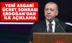 Yeni asgari ücret sonrası Erdoğan'dan ilk açıklama!