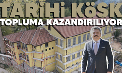 Tarihi Osman Fevzi Efendi Köşkü ayağa kaldırılıyor