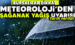 Meteoroloji tarih verdi: Yağış geliyor! Bursa'da hava durumu nasıl olacak?