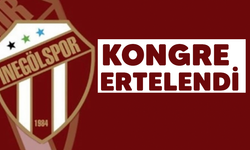 İnegölspor'da kongre ertelendi