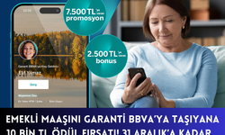 Emekli Maaşını Garanti BBVA’ya Taşıyana 10 Bin TL Ödül Fırsatı! 31 Aralık’a Kadar…