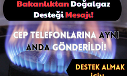 Bakanlıktan Doğalgaz Desteği Mesajı: Cep Telefonlarına Aynı Anda Gönderildi! Destek Almak İçin