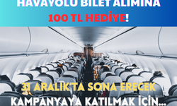 Havayolu Bilet Alımına 100 TL Hediye! 31 Aralık’ta Sona Erecek Kampanyaya Katılmak için…