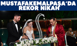 Mustafakemalpaşa’da rekor nikah