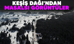 Keşiş Dağı'ndan masalsı görüntüler