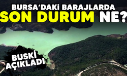 Bursa'daki barajlarda son durum ne? BUSKİ açıkladı