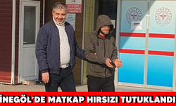 İnegöl'de matkap hırsızı tutuklandı