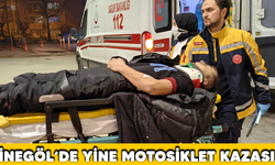 İnegöl'de yine motosiklet kazası